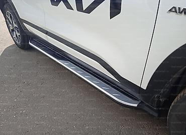 Пороги-подножки для Kia Seltos Описание: - Комплект из двух боковых at lalafo.kg Пороги-подножки для Kia Seltos Описание: - Комплект из двух боковых