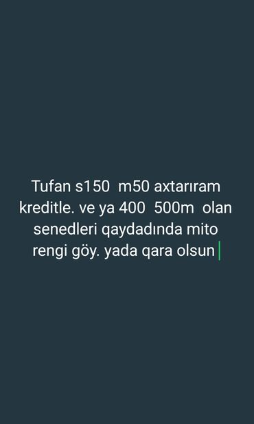 s150 tufan: Tufan 150 sm3