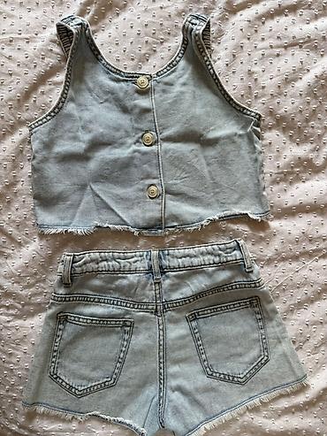 Uşaq dünyası: Uşaq/yeniyetmə üçün denim dəst - Brend: United Colors of Benetton — 2