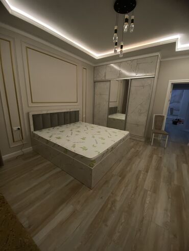 Спальные гарнитуры: Спальный гарнитур, Новый, Двуспальная кровать, Шкаф, Комод, В рассрочку, ДСП, Бесплатная доставка — 6