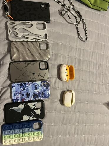 корпус пк: Her biri 1 azn Airpods 2 pro ucun qablar Məhsul: iPhone 11 üçün