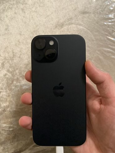 Apple iPhone: IPhone 15, 128 GB, Qara, Face ID — 1