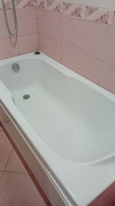 hamam qapları: Akril vanna satilir ag reng ölcusu 150x70 unvan Baki, 9 cu