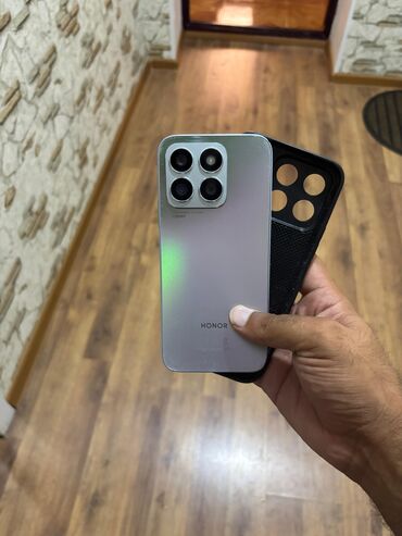 adaptr: Honor 8C, 256 GB, rəng - Boz, Barmaq izi