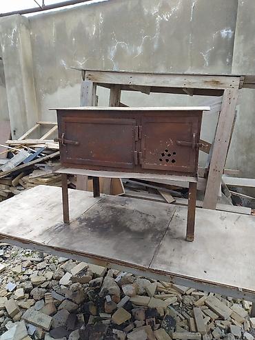 briket: Metalkəsimdən hazırlanmış odun/ kömür sobası – açıq havada bişirmə və — 1