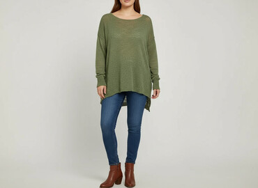 sweter w panterkę zara: Sweter damski, rozmiar XL