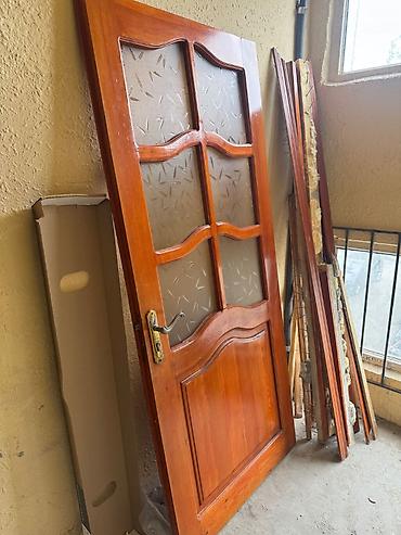 door: Yataq otağı üçün İşlənmiş Otaq qapısı 90x205 sm Ödənişli çatdırılma — 1