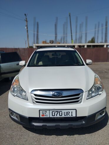 двигатель дэу матиз 0.8 цена бишкек: Белый универсал Subaru Outback с характерным передним бампером черного