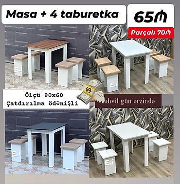 2.el divan yatak: Masa və oturacaq dəstləri — 1