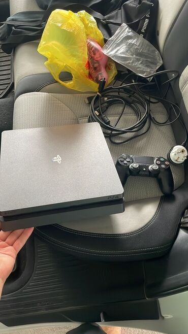 playstation 4 цена в бишкеке: Игровая приставка Sony PlayStation 4 Slim в черном цвете. Консоль