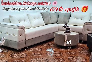 Ev üçün mebel: Künc divan dəsti — 1