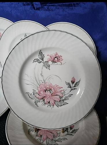 Kuhinjski setovi: Tanjiri engleski 1950 do 1970god.Barratts Staffordshire. Engleski — 11