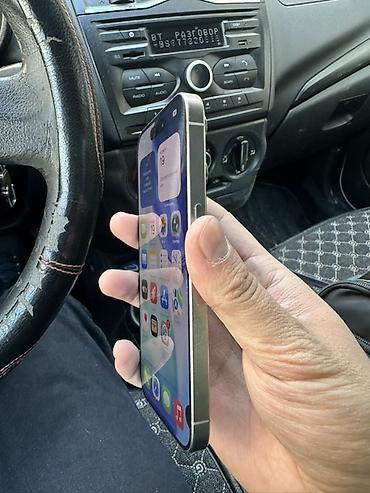 Apple iPhone: IPhone 15 Pro, Б/у, 256 ГБ, Серебристый, Чехол, Кабель, 80 % — 3