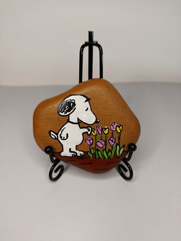 Şəkillər, tablolar: Роспись на натуральном камне, выполненная вручную акриловыми красками — 6