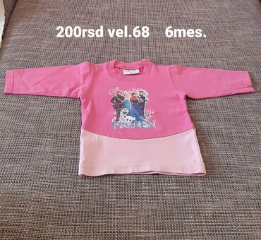 Paketi dečije odeće: Paket: Bodiji, Majice, Pantalone, Za devojčice, uzrast: 6-9 meseci — 17