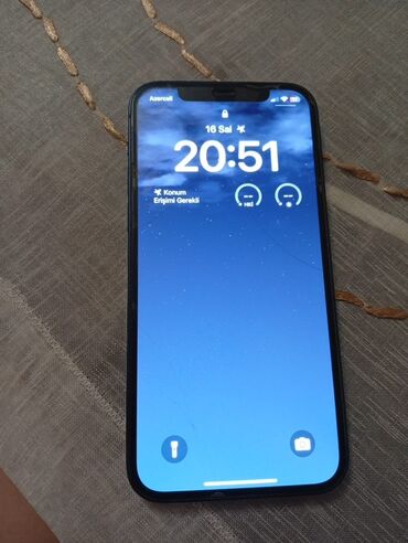 Digər mobil telefonlar: IPhone 12, Göy, Face ID