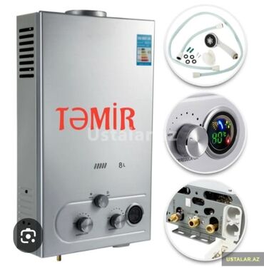 ремонт холодильного оборудования: Xidmət: Kombi, qaz su qızdırıcısı, radiator və məişət texnikasının