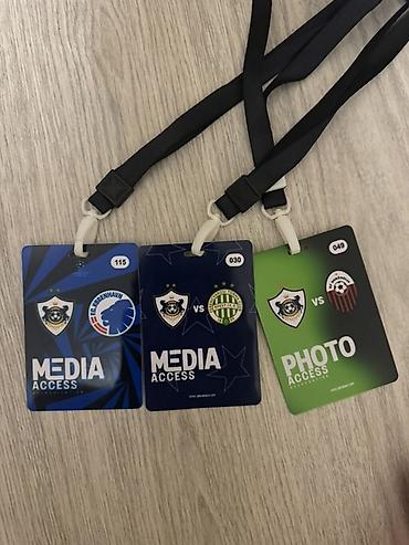 qarabağ ferencvaroş: Qarabağ FK oyunlarına məxsus orijinal keçid kartları paketi Məhsul — 1