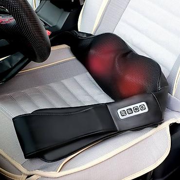 Termo masažeri: Shiatsu masažer za vrat, ramena i leđa sa grejanjem - 8 dubinskih — 3