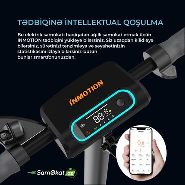 Elektrikli samokatlar: Yeni Elektrik samokat 10", 751 - 1000 Vt, 36 - 45 km/s, Ünvandan götürmə, Pulsuz çatdırılma, Rayonlara çatdırılma — 10