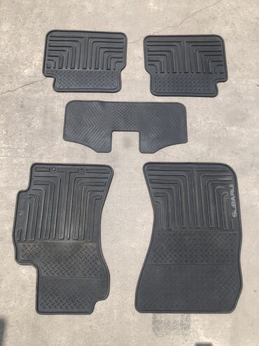 выхлоп subaru: Родные Резиновые Полики Для салона Subaru, цвет - Черный, Б/у, Самовывоз