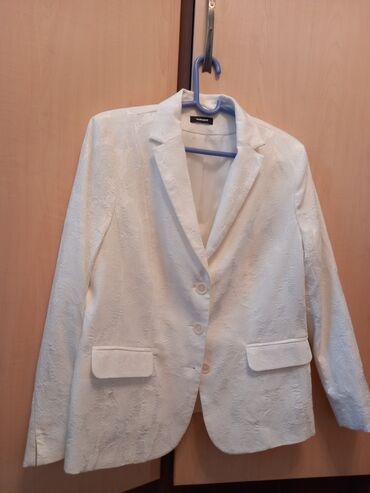 стильный пиджак: Пиджак, Классическая модель, Атлас, Двубортная модель, Германия, 3XL (EU 46), 4XL (EU 48)