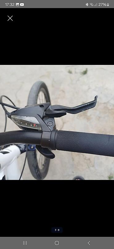 Dağ velosipedləri: ZigZag şəhər/MTB tipli velosiped - Rəng: ağ, qırmızı “ZIGZAG” loqosu — 7