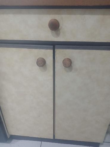 Mətbəx mebeli: Mətbəx dolabı dəsti - Klassik dizaynlı alt və üst modullar - İşıq bej — 10