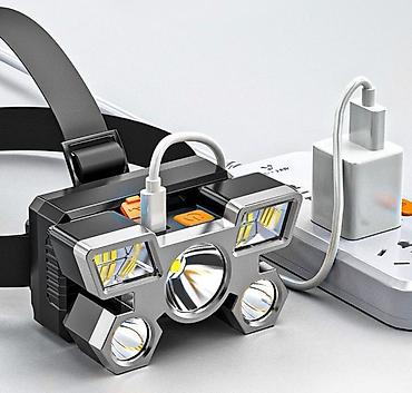 фонарь 124: 💡Налобный фонарь Rechargeable Headlamp 🚚 От 2 шт доставка по Токмоку — 2