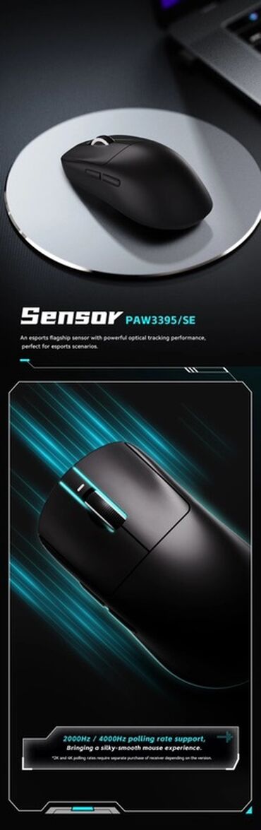 Mauslar: VXE R1 Series “Dragonfly” Oyun Mousu -Ideal vezziyetdedir, iki ay — 12