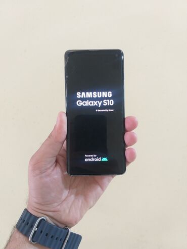 samsung s10 plus irşad: Samsung Galaxy S10, 128 GB, rəng - Qara, Barmaq izi