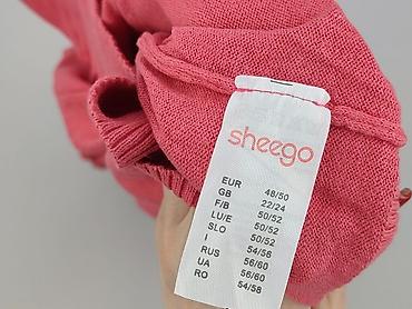 haftowane: Sheego, Bluzka damska, rozmiar 4XL — 4