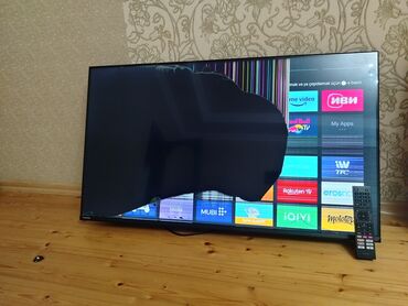 televizor satisi: Новый Телевизор Toshiba DLED 43" 4K (3840x2160), Самовывоз