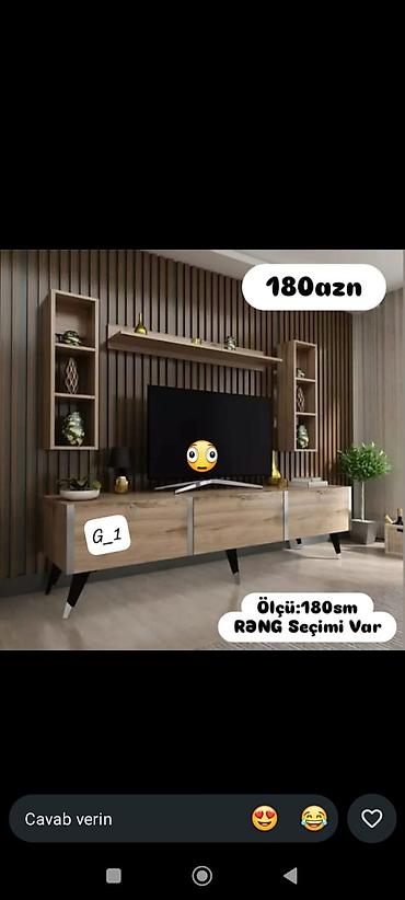 qoz: Mebel dəsti və ayrı-ayrı elementlər 1) Yemək masasının dəsti – 6 stul — 3