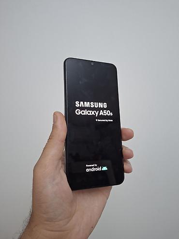 m2 macbook pro: Samsung Galaxy A50s, 128 GB, rəng - Qara, Barmaq izi — 1