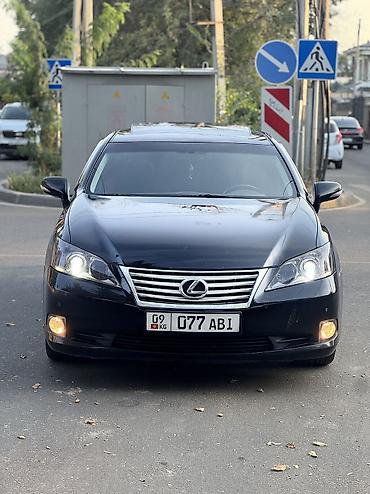 lecsus: Lexus ES: 2012 г., 3.5 л, Автомат, Бензин, Седан — 2