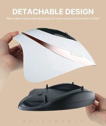 UV i LED lampe za nokte: Cena 2.400 dinara UV/LED Lampa Za Nokte Sa Velikim LCD Ekranom Na — 5