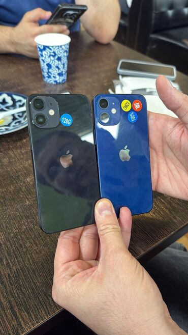 iphone 14 mini: IPhone 12 mini, 128 GB, Blue Titanium, Sənədlərlə