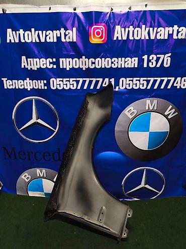 w211 e63: Крыло Переднее левое Mercedes-Benz, 2006 г., Б/у, Оригинал — 2