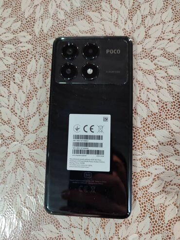 Poco: Poco X6 Pro 5G, Б/у, 512 ГБ, цвет - Черный, 2 SIM