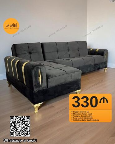 metbext ucun divan: Угловой диван, Раскладной, С подъемным механизмом, Ткань, Бесплатная доставка в черте города