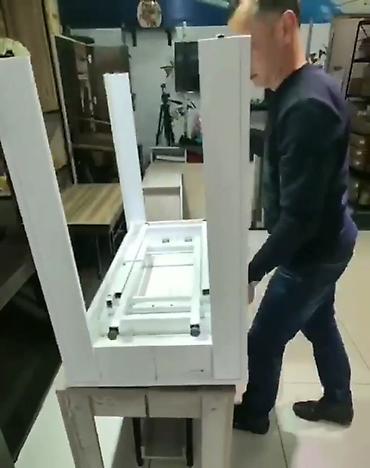 Столы-трансформеры: Стол трансформер "Швейцар 40/77" длина от 48 до 300 см высота — 18