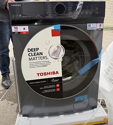 Paltaryuyan maşınlar: Toshiba önyükləməli paltaryuyan maşın – 8 kq Xüsusiyyətlər: - Origin — 1