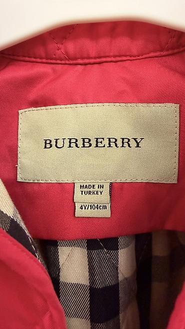 Üst geyimləri: Burberry uşaq jaketi – klassik britaniya tərzi - Model: Burberry — 5