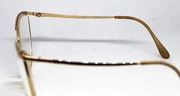 Naočare: Vintage Lamy original POZLAĆENI dioptrijski ram. ORIGINAL - MADE IN — 6