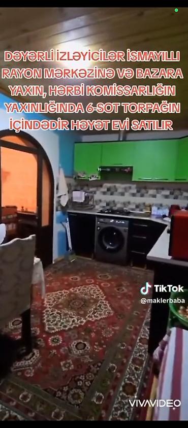 Həyət evləri və villaların satışı: İsmayıllı şəhər mərkəzinə və bazara yaxın, Hərbi Komissarlığın — 1