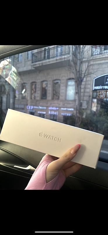 apple watch satışı: Apple Watch Series 10 – 41 mm, Alumini korpus, Light Pink Sport Band — 4