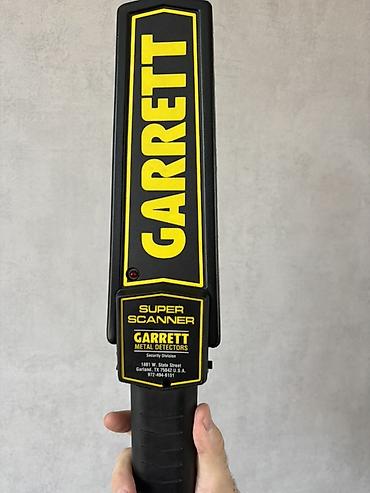 metal dedektor satilir: Garrett Super Scanner əl tipli metal detektoru - Brend/model: Garrett — 1