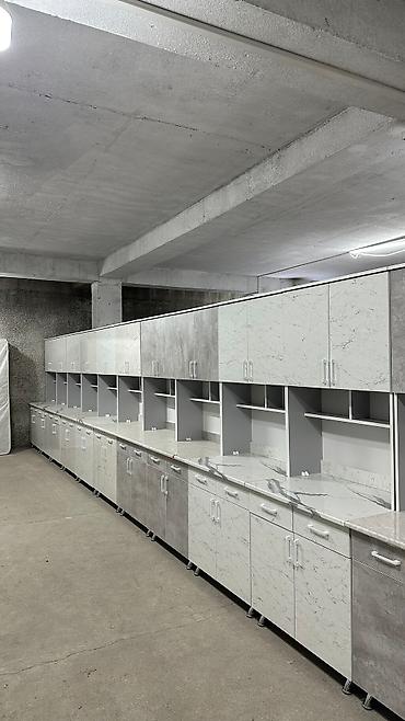 silver kitchen: Кухонный гарнитур, Новый, цвет - Бежевый, ДСП, Бесплатная доставка — 7