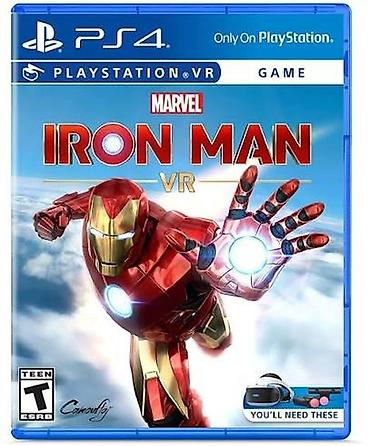 ps move: PS4 oyunu: Marvel Iron Man VR - Platforma: PlayStation 4 - Növ: VR — 1